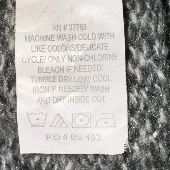 John Henry Men’s sweater, gray, size XL - Picture 3 of 6